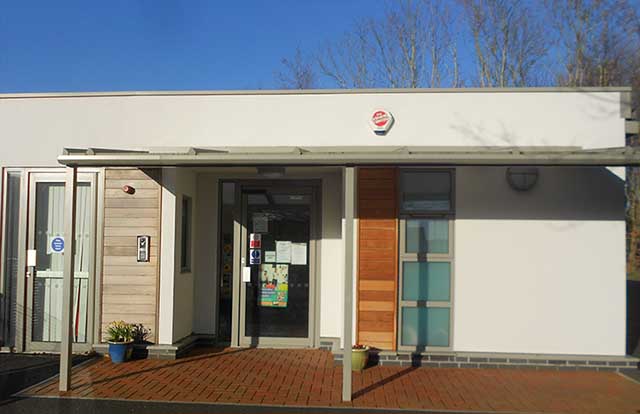 Red Barn Community Pre-School in Portchester, Fareham, Hampshire - Building Front View